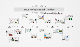 Apes Environmental Timeline By Redmond Wortham