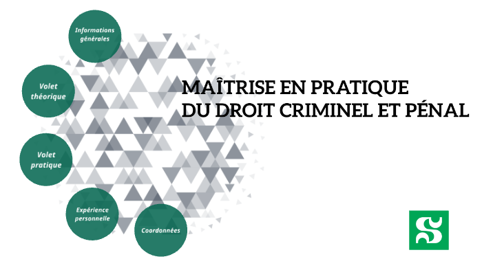 Maîtrise en pratique du droit criminel et pénal by Alexandre Meilleur ...