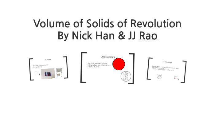 Volumes Of Revolution Worksheet