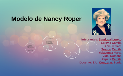 Modelo de Nancy Roper by Natacha Vidal Valencia on Prezi Next