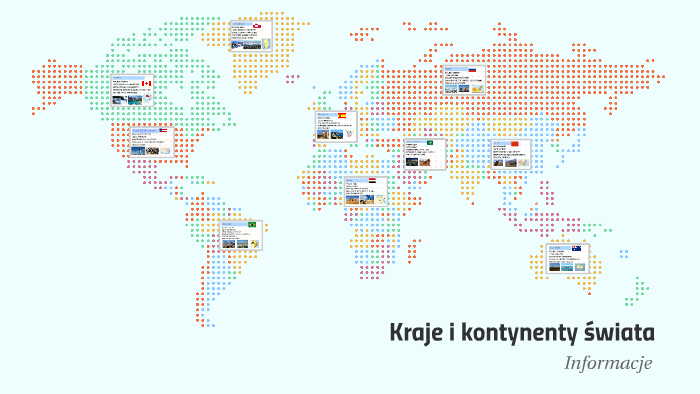 Kraje i kontynenty by Zuzanna Adamkiewicz