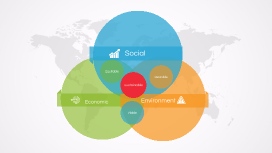 Sustainability venn diagram