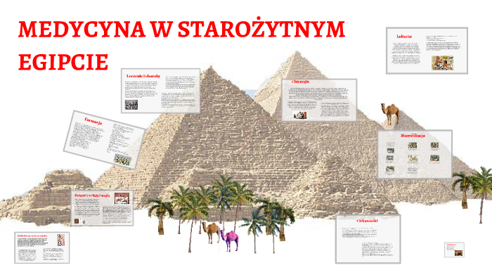 Medycyna w Starożytnym Egipcie by Anna Smolarczyk on Prezi