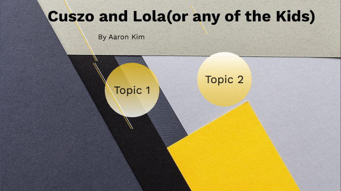 Character Comparison by Aaron Kim on Prezi