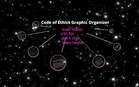 Code Of Ethics Graphic Organizer By Kristin Withrich