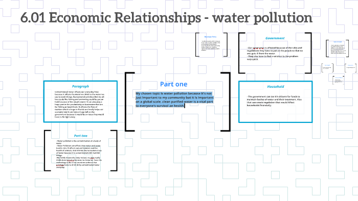 assignment 06 01 economic relationships water pollution