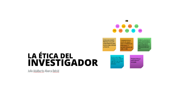 La ética Del Investigador By Julio Abarca On Prezi Next 4965