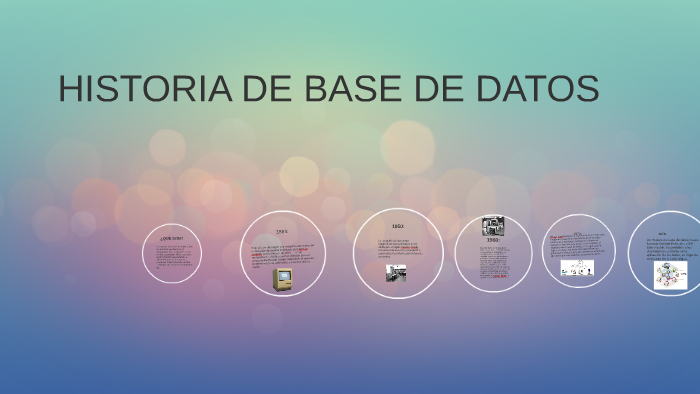 HISTORIA DE BASE DE DATOS by JESUS ARROYO on Prezi