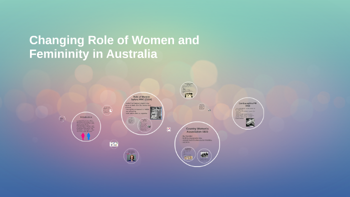 Changing Role of Women and Femininity in Australia by Jessica Crook on ...