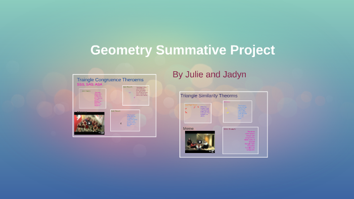 Geometry Summative Project by Julie Davis on Prezi