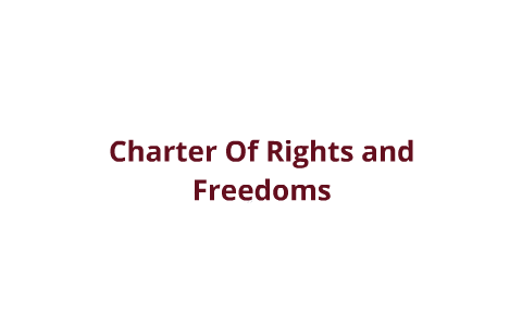 sections 7 14 of the charter of rights and freedoms