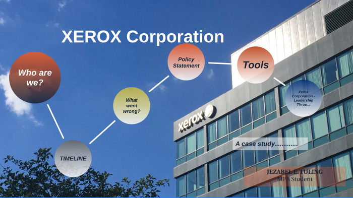 xerox corporation case study