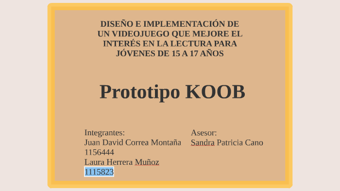 Presentación Proyecto de Grado by Laura Herrera Muñoz on Prezi