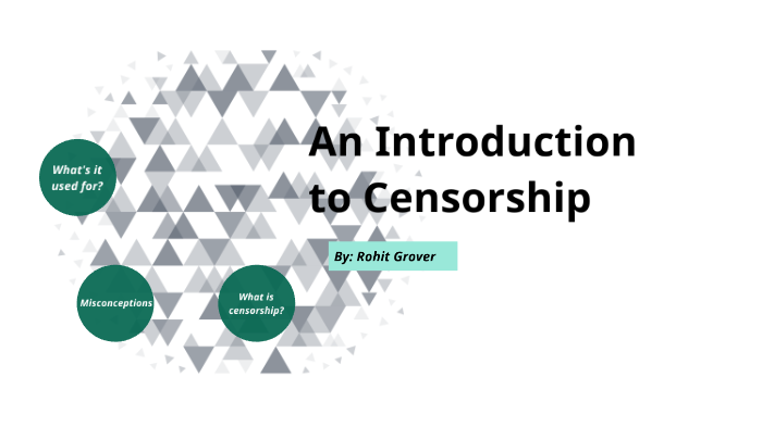 censorship essay introduction