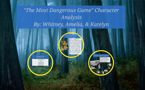 the most dangerous game rainsford character traits