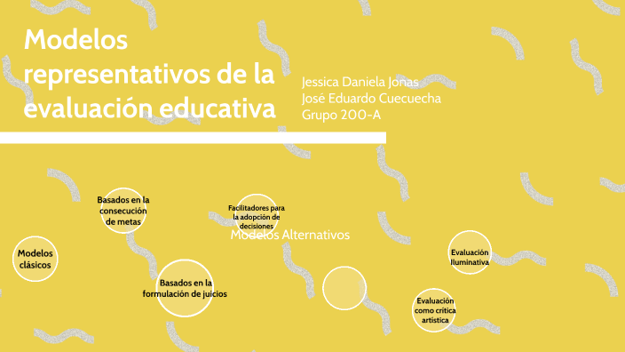 Modelos representativos de la evaluación educativa by gose gose on Prezi