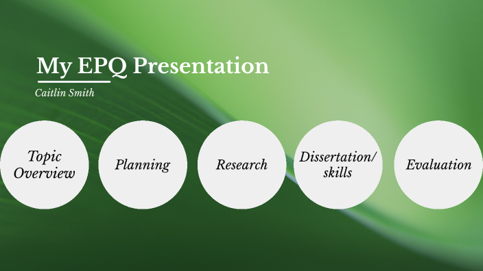 EPQ Presentation by Caitlin Smith on Prezi
