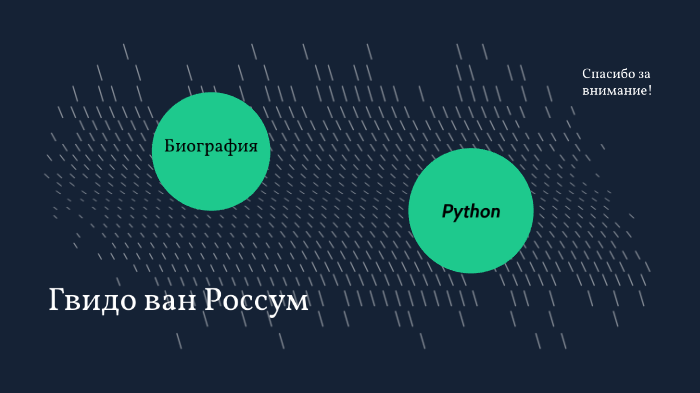 Гвидо ван россумом фото