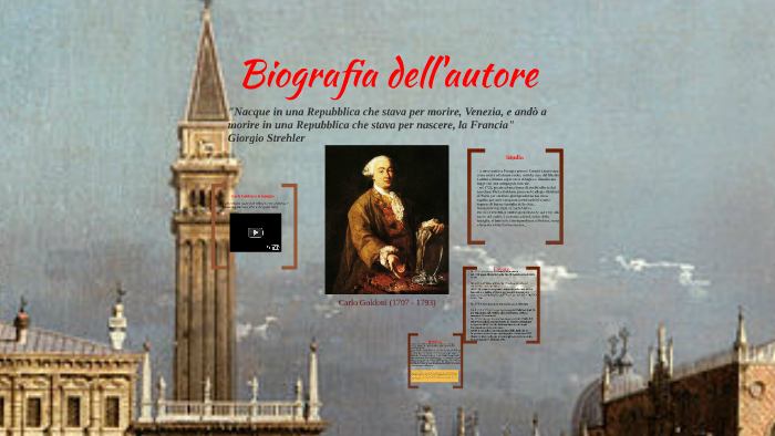Goldoni e la riforma del teatro by donatella palchetti on Prezi