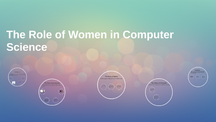 The Role of Women in Computer Science by Sophia Oliveira on Prezi