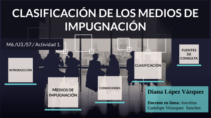 Clasificación De Los Medios De Impugnación. By Diana López On Prezi