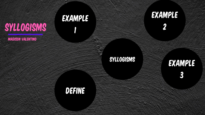 Syllogisms & Deductive Reasoning By Madison Valentino On Prezi