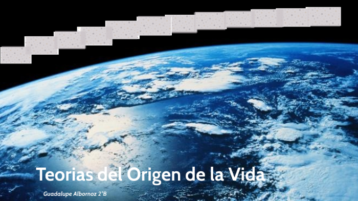 Linea del tiempo de las teorias del origen de la vida by Guadalupe ...