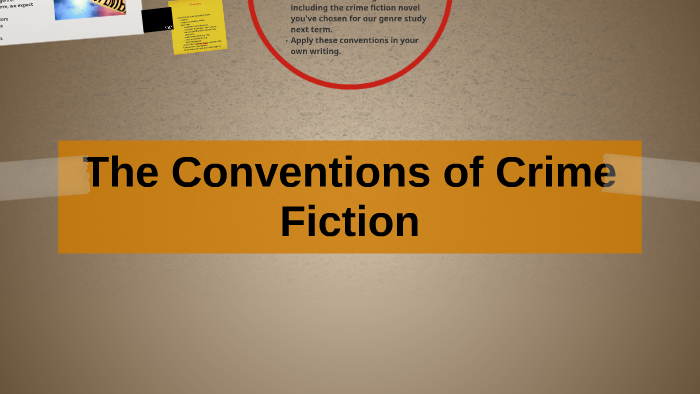 The Conventions Of Crime Fiction By Jennifer Purssell