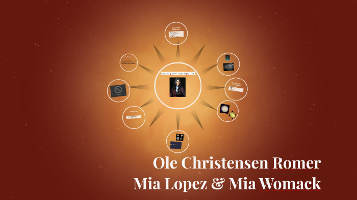 Ole Christensen Roemer by Mia Womack on Prezi