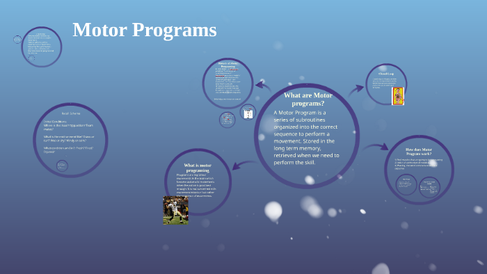 Motor Programs by Marc Umfleet on Prezi