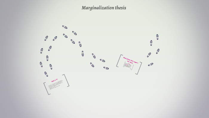 Marginalization thesis 08 picture