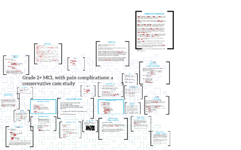 Grade 2+ MCL with pain complications; a case study by Nate Edwards on Prezi