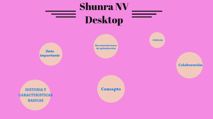 Proyecto: Shunra NV Desktop by Tania Garcia on Prezi