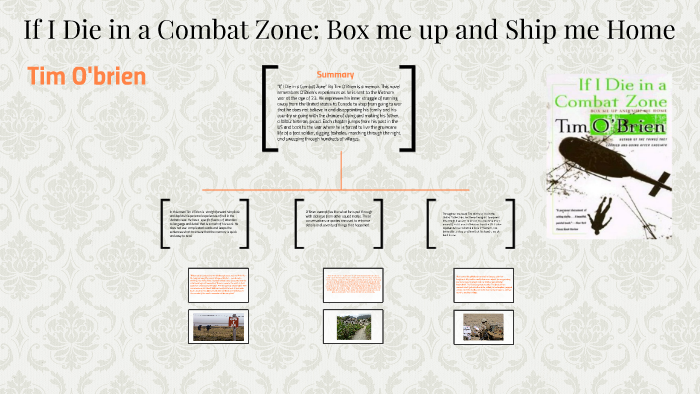 If I Die in a Combat Zone: Box me up and Ship me Home by Alex Towner on