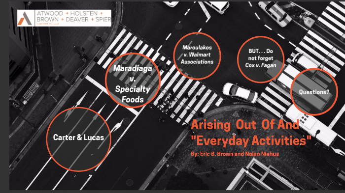 Arising Out of Everyday Activities by Nolan Niehus on Prezi