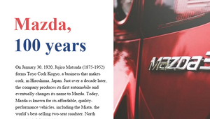 Mazda car sales by Prezi Team on Prezi Design