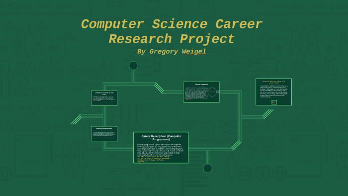 computer science career research project