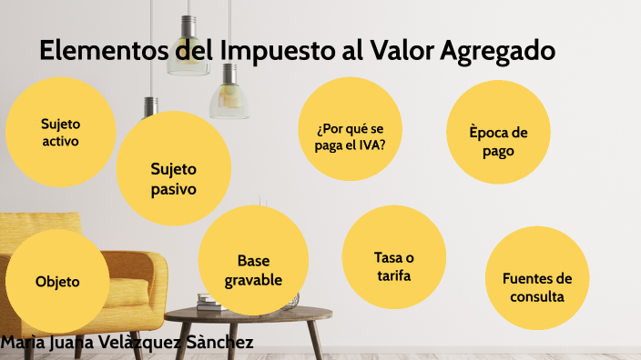 Elementos Del Impuesto Al Valor Agregado