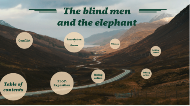 the elephant in the village of the blind analysis