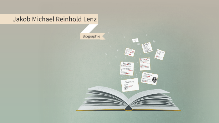 Jakob Michael Reinhold Lenz by Paul Fackler on Prezi