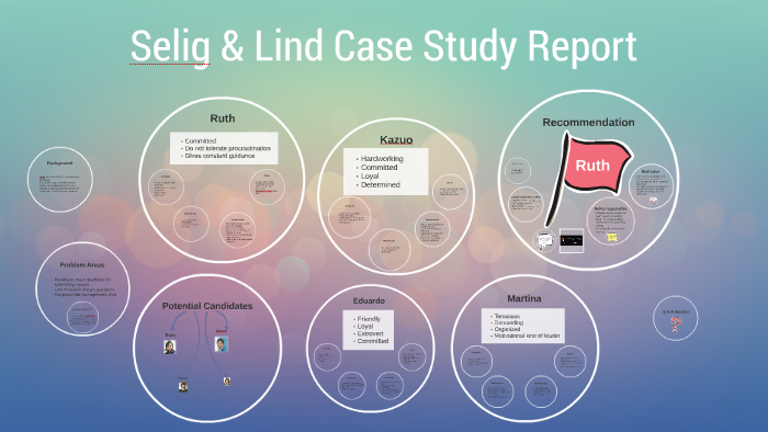 case study 7 selig and lind