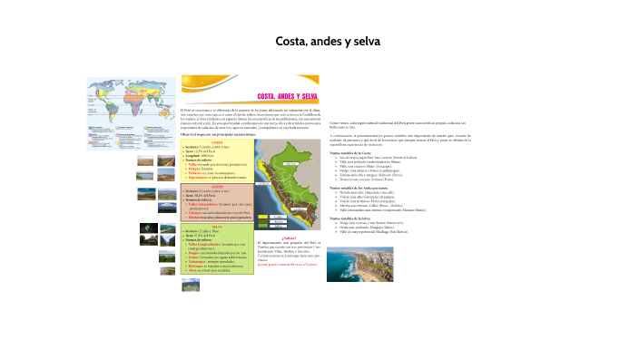 Costa, Sierra y Selva ok by Daniel Perea Vivanco on Prezi