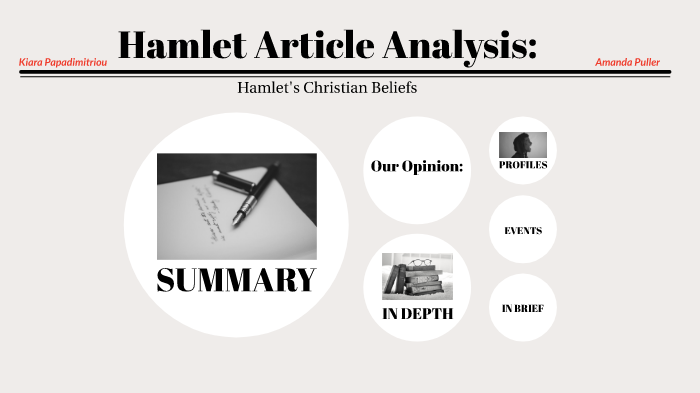 Hamlet Analysis by Kiara Arnott on Prezi
