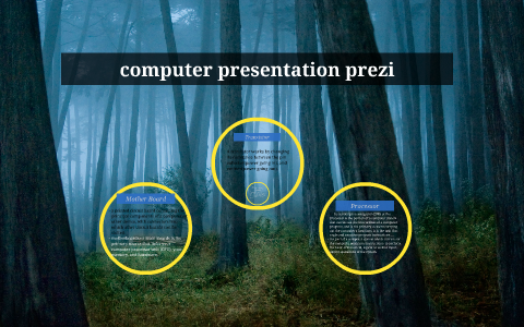 Computer Presentation Prezi By Deanthony L Roach On Prezi