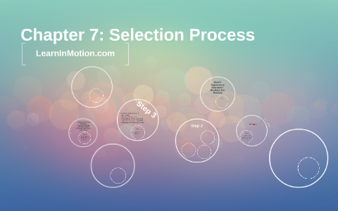Chapter 7: Selection Process by Jasmine Sihota on Prezi