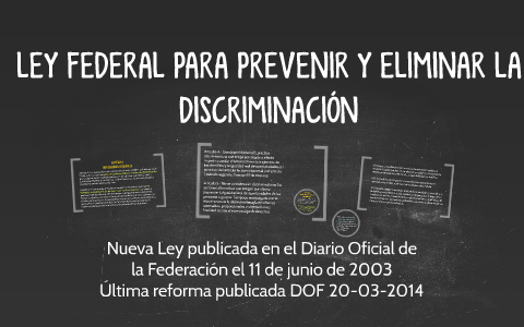 ¿Cuáles Son Las Disposiciones Generales De La Ley Federal Para Prevenir ...
