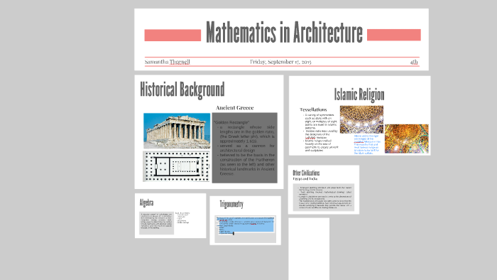 Mathematics in Architecture by Samantha Thornell on Prezi