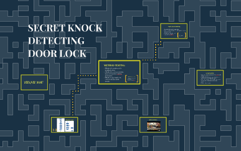 Secret Knock Detecting Door Lock By Azarif Aziz On Prezi