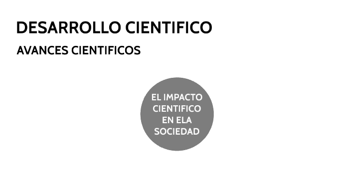 Desarrollo Cientifico By Pedro De Los Santos On Prezi