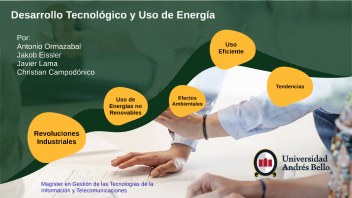 Desarrollo Tecnológico y Consumo de Energía by Christian Campodonico on
